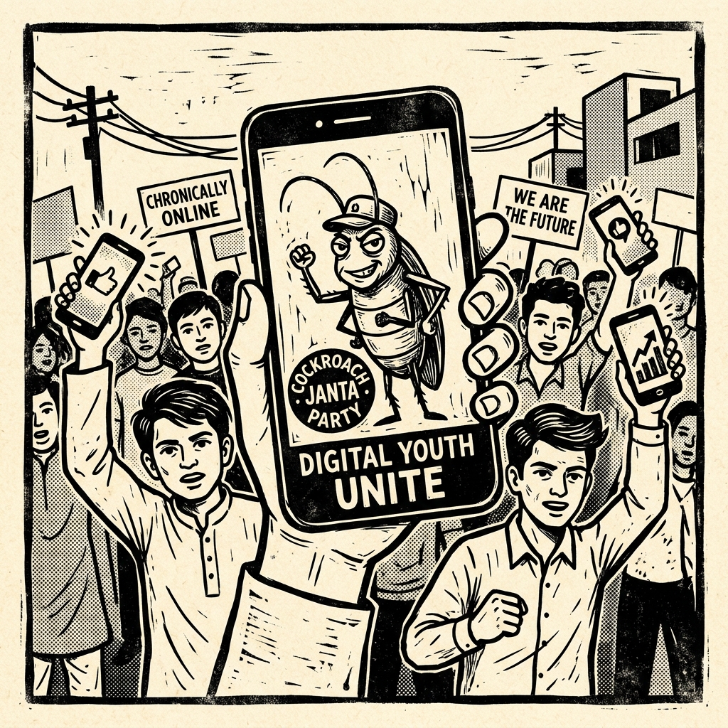 “Cockroach Janta Party” Emerges as a Massive Digital Youth Movement, Crosses 5 Lakh Supporters Online
